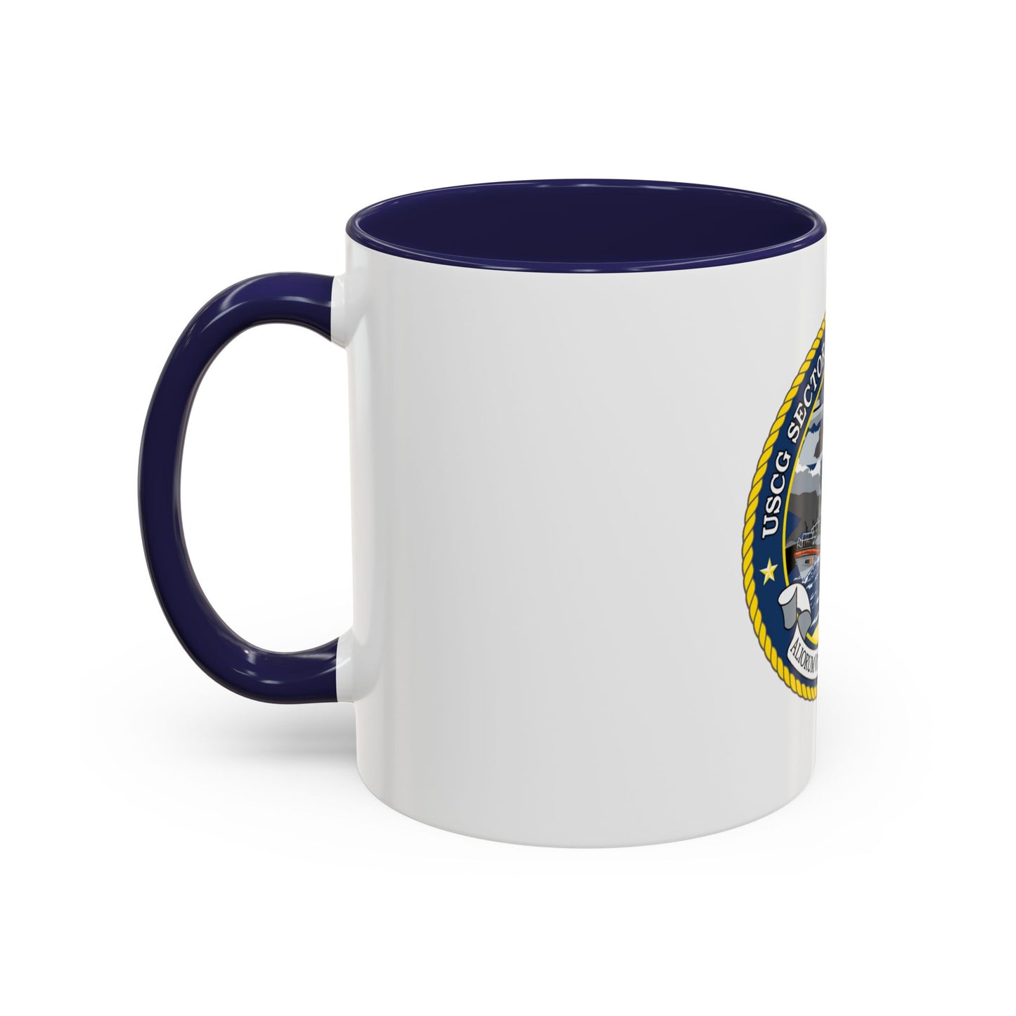 USCG Secctor North Carolina (U.S. Coast Guard) Accent Coffee Mug
