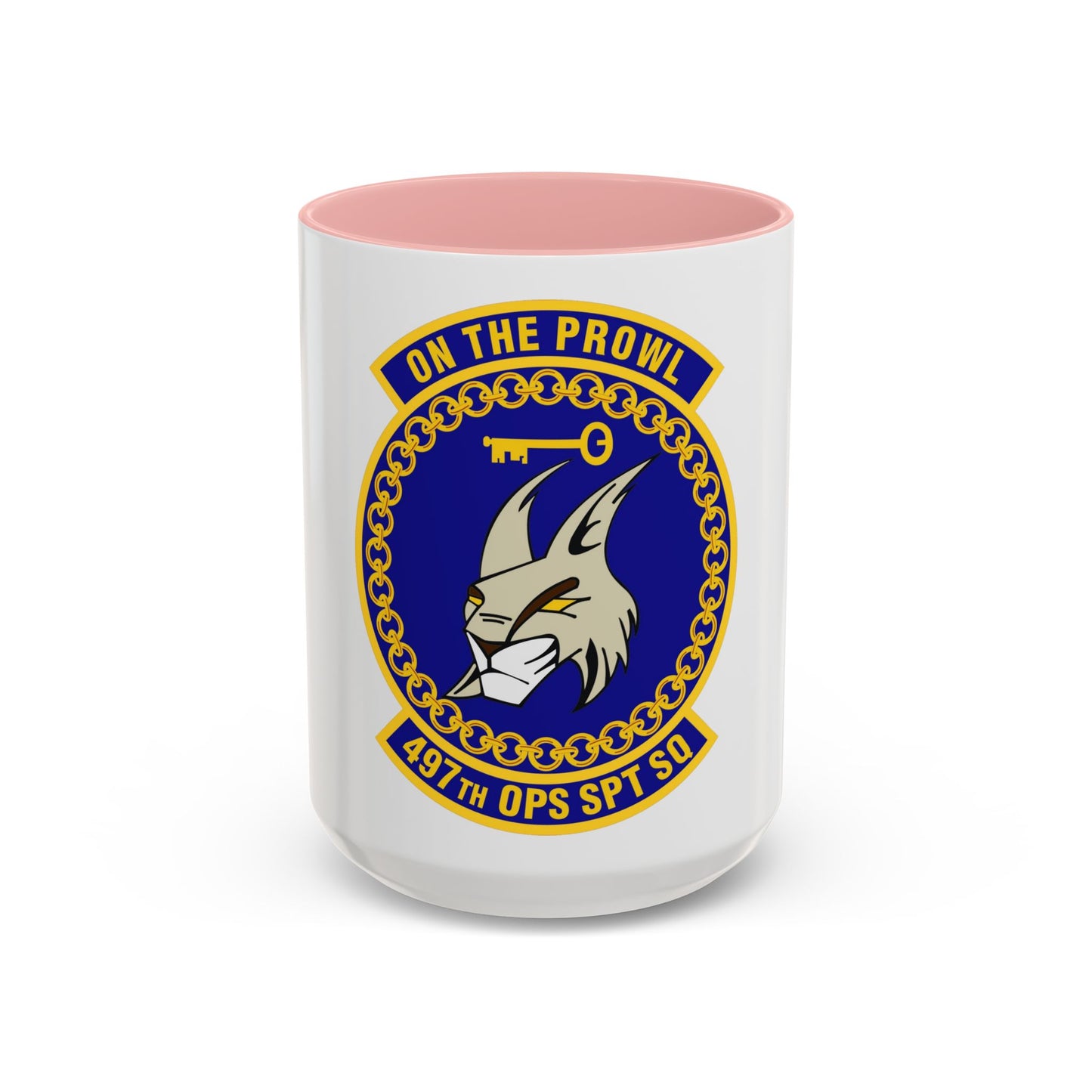 497 Operations Support Squadron ACC (U.S. Air Force) Accent Coffee Mug