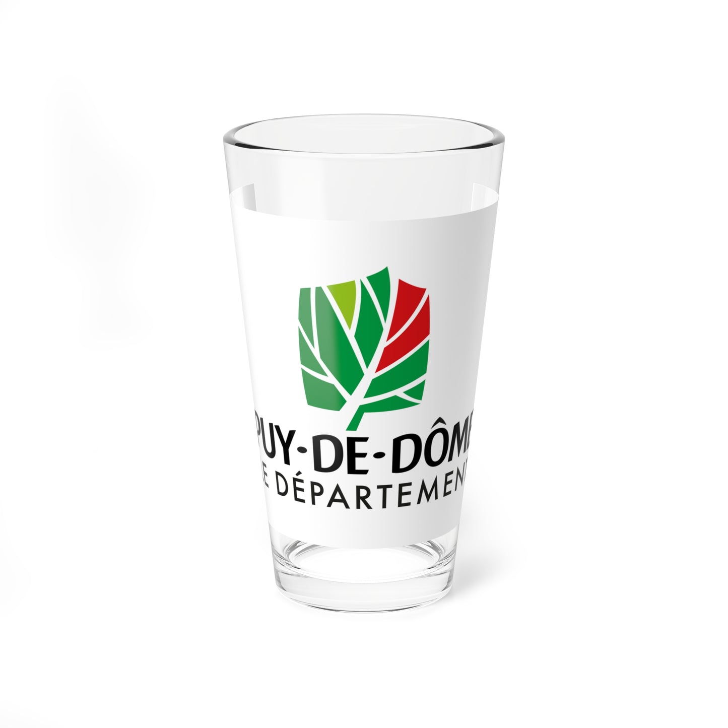 Flag of the Department of Puy-de-Dome (France) Pint Glass 16oz