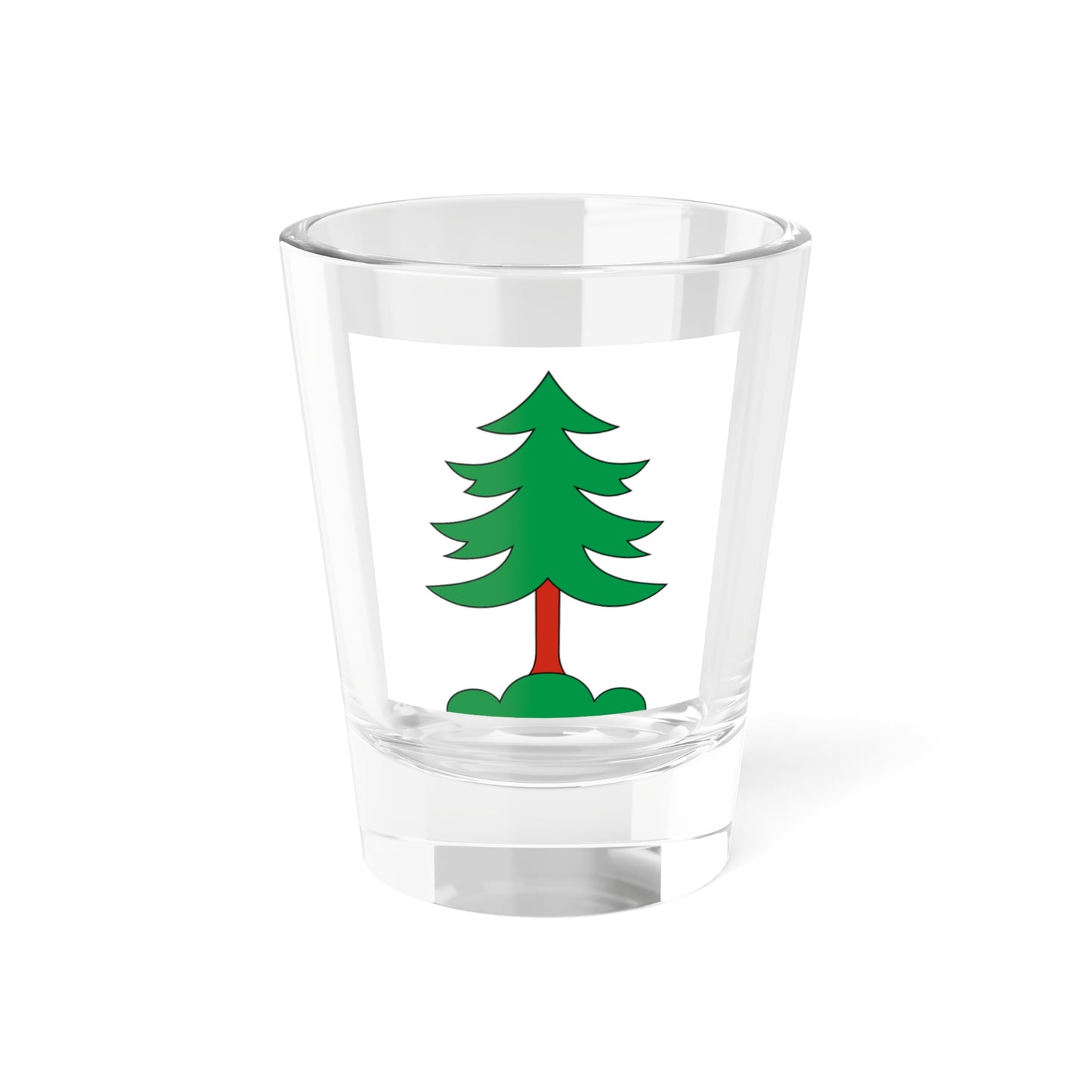 CHE Freudwil Flag (Switzerland) Shot Glass 1.5oz