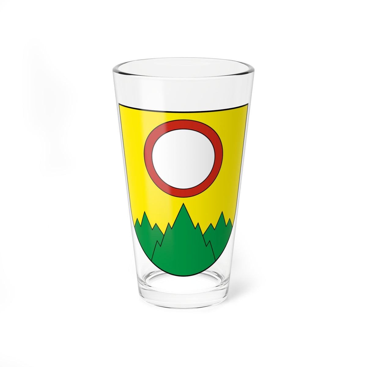 Muriaux-blazon (Switzerland) (Coat of Arms) Pint Glass 16oz