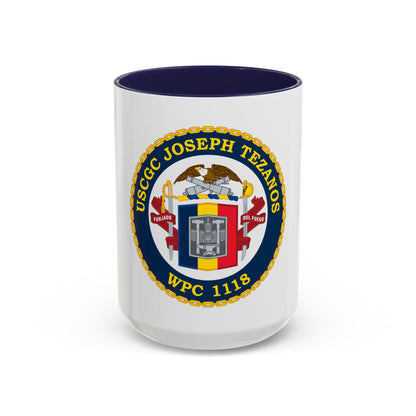 USCG Joseph Tezanos WPC 1118 (U.S. Coast Guard) Accent Coffee Mug