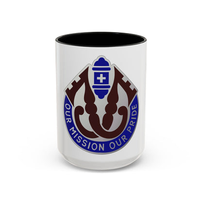 201 Evacuation Hospital (U.S. Army) Accent Coffee Mug