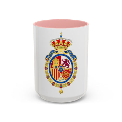Coat of Arms of the Senate of Spain - Accent Coffee Mug
