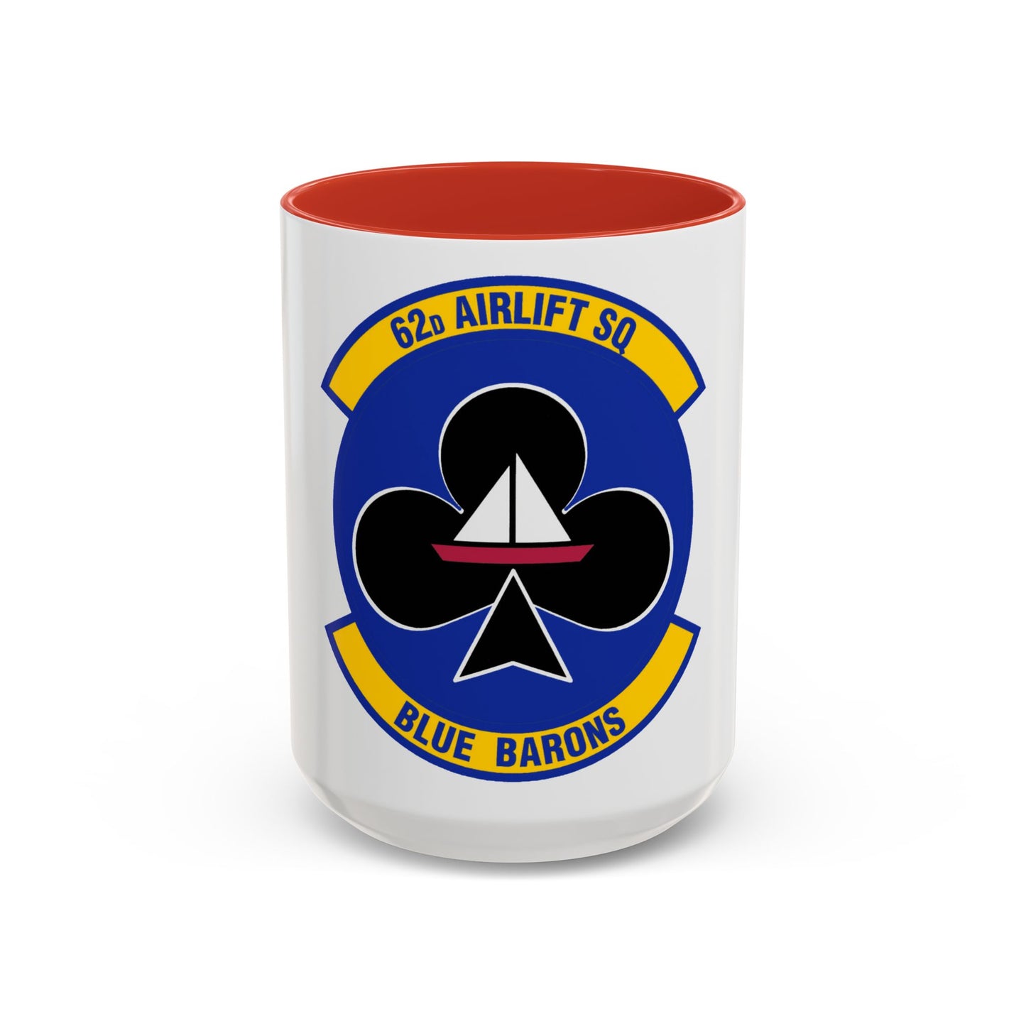 62 Airlift Squadron (U.S. Air Force) Accent Coffee Mug