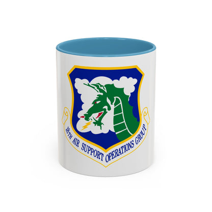 18 Air Support Operations Group ACC (U.S. Air Force) Accent Coffee Mug