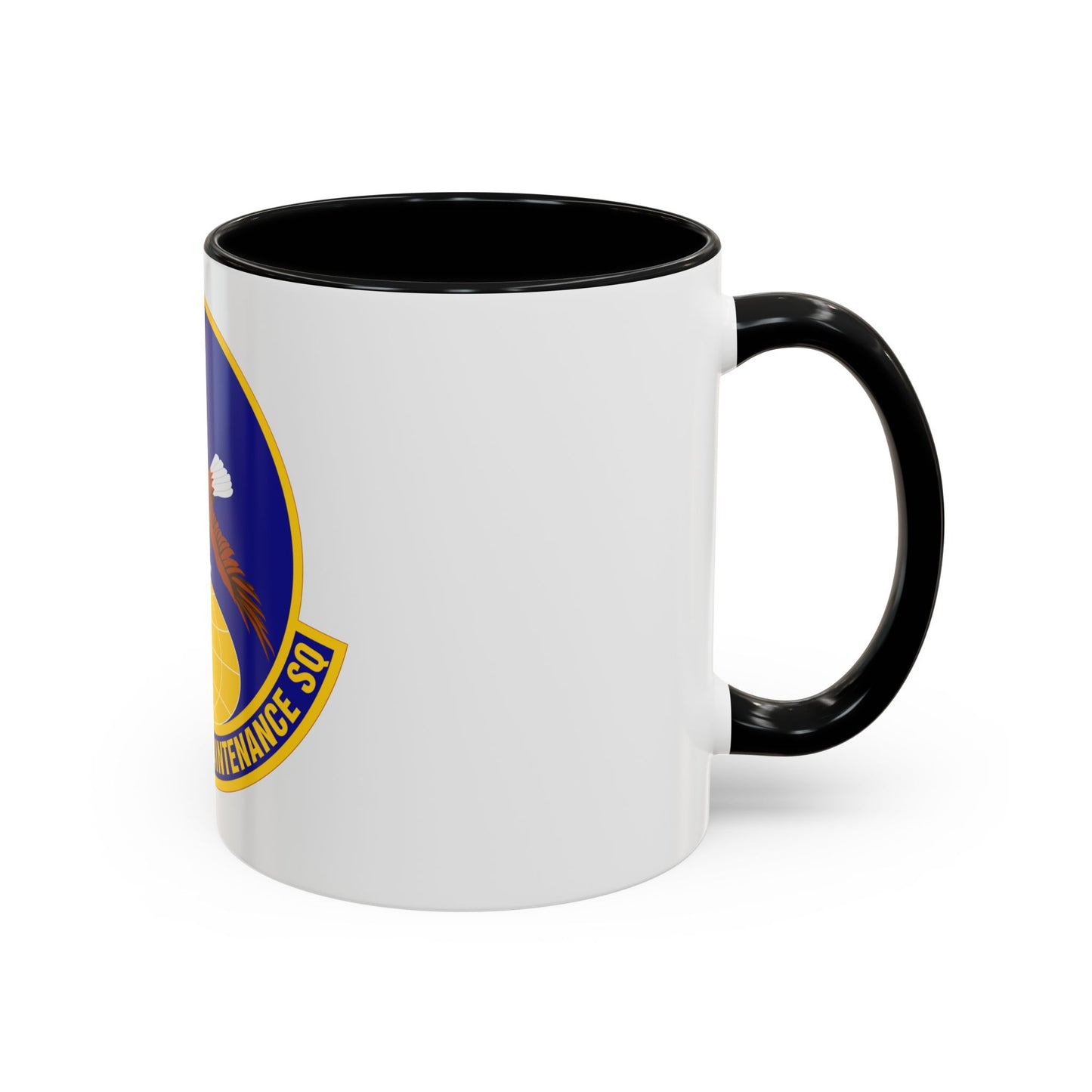 605 Aircraft Maintenance Squadron AMC (U.S. Air Force) Accent Coffee Mug