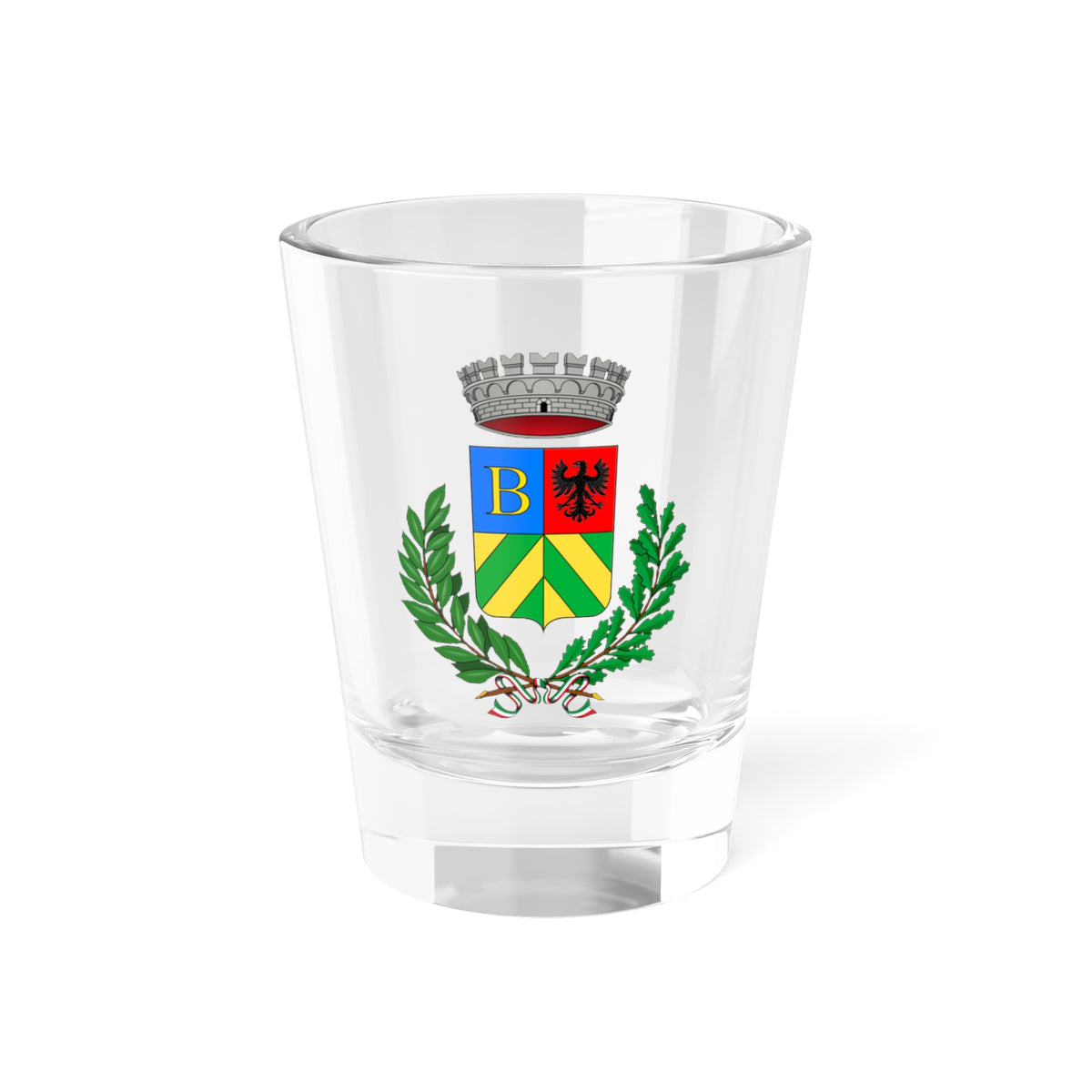 Bruno Italia-Stemma (Italy) (Coat of Arms) Shot Glass 1.5oz
