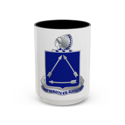 180 Cavalry Regiment (U.S. Army) Accent Coffee Mug