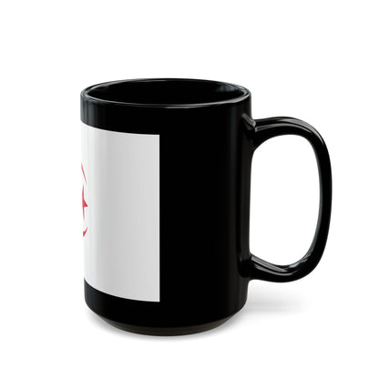 Naval Ensign of Algeria - Black Coffee Mug