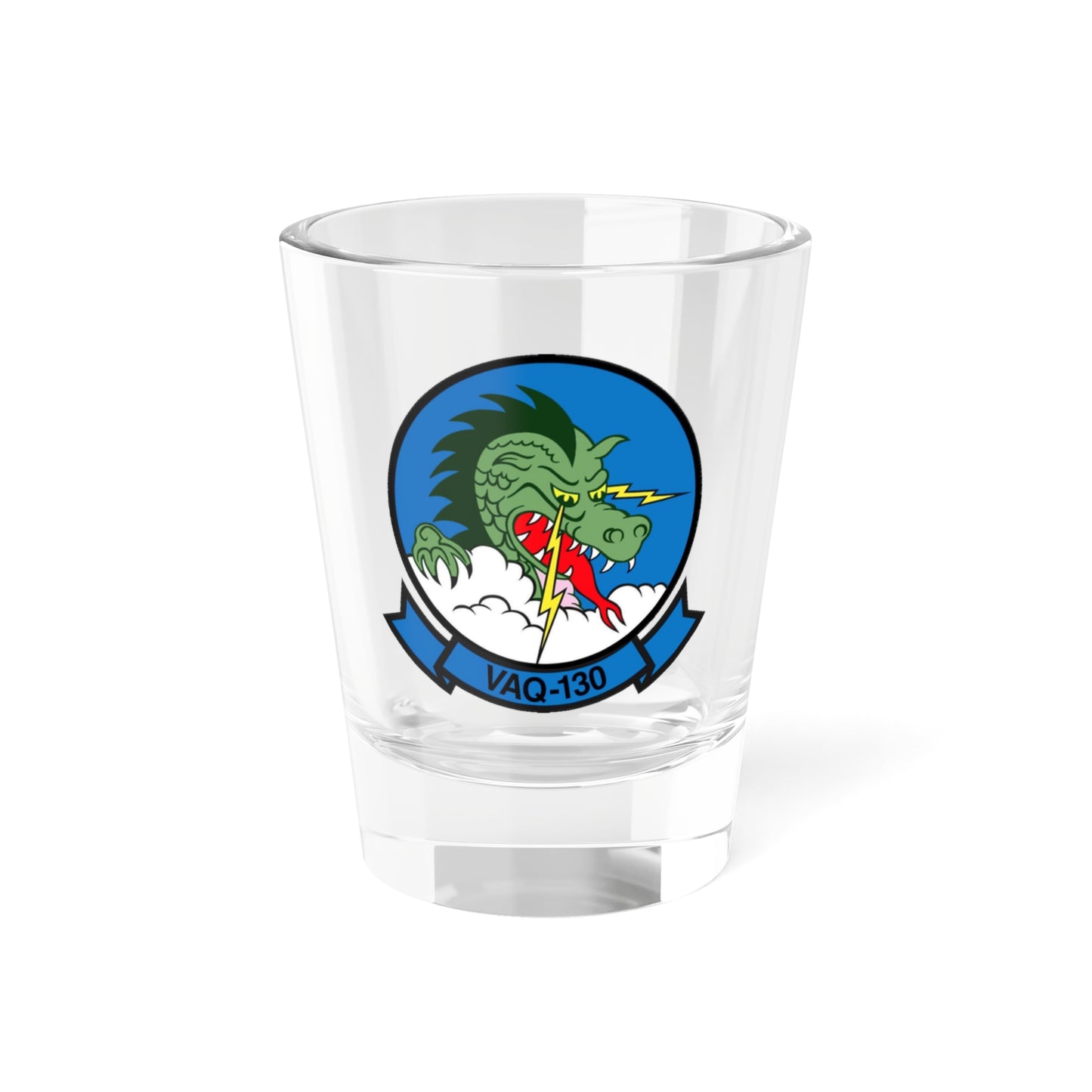 VAQ 130 Electronic Attack Squadron 130 (U.S. Navy) Shot Glass 1.5oz