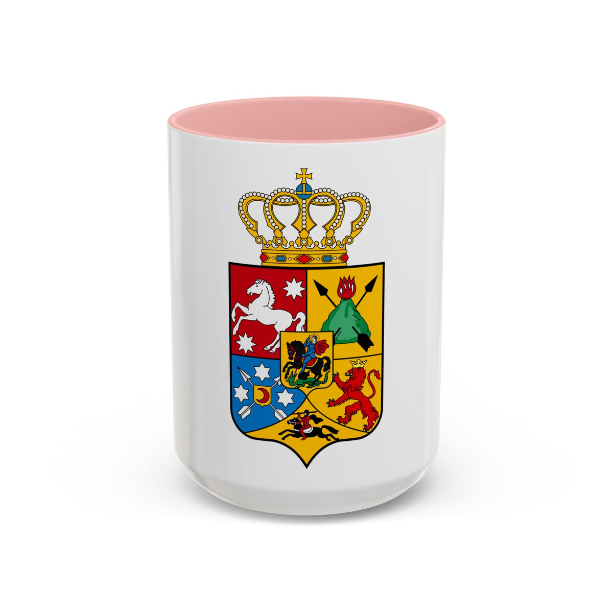 Tsardom of Georgian Emblem - Accent Coffee Mug