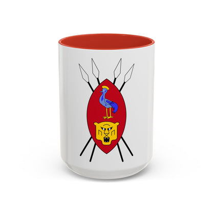 Coat of arms of Ruanda-Urundi - Accent Coffee Mug