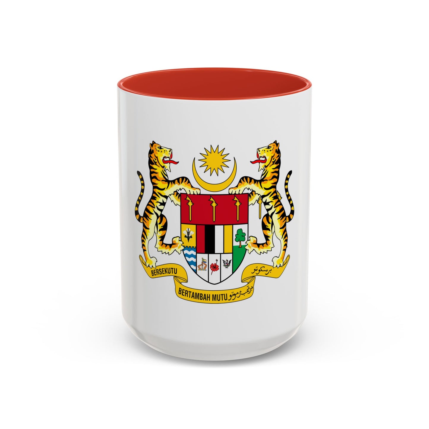 Coat of arms of Malaysia (1973-1982) - Accent Coffee Mug