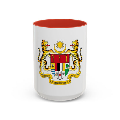 Coat of arms of Malaysia (1973-1982) - Accent Coffee Mug