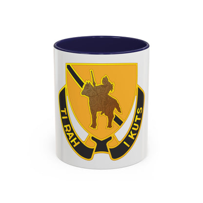 167 Cavalry Regiment (U.S. Army) Accent Coffee Mug