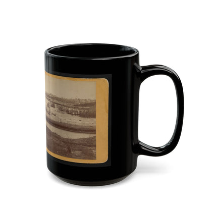 Belle Island, James River (U.S. Civil War) Black Coffee Mug