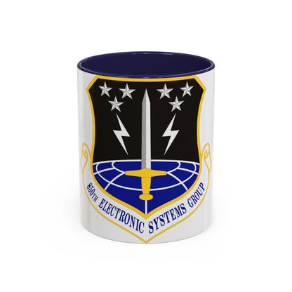 850th Electronic Systems Group (U.S. Air Force) Accent Coffee Mug