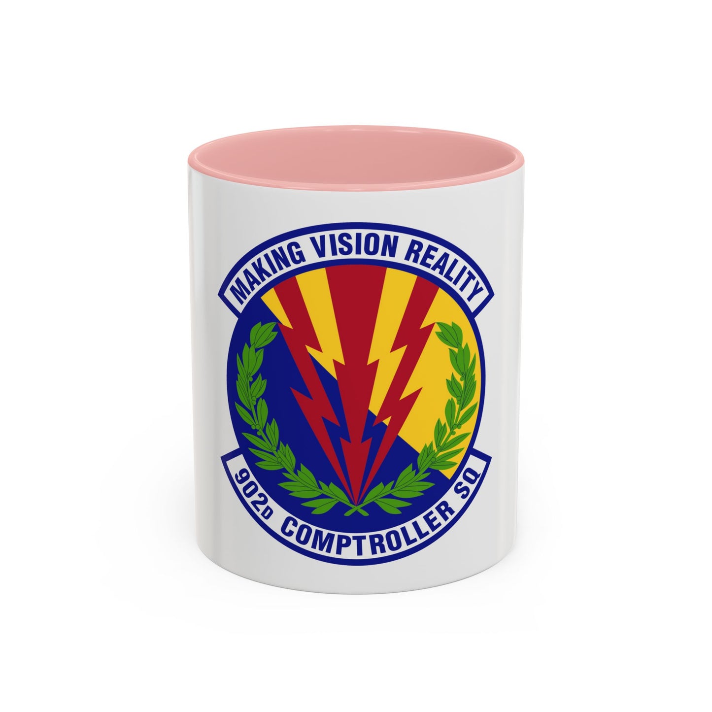 902d Comptroller Squadron (U.S. Air Force) Accent Coffee Mug