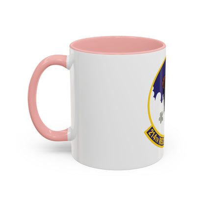 214th Reconnaissance Squadron (U.S. Air Force) Accent Coffee Mug