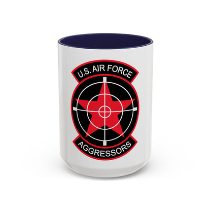 US Air Force Aggressors (U.S. Air Force) Accent Coffee Mug