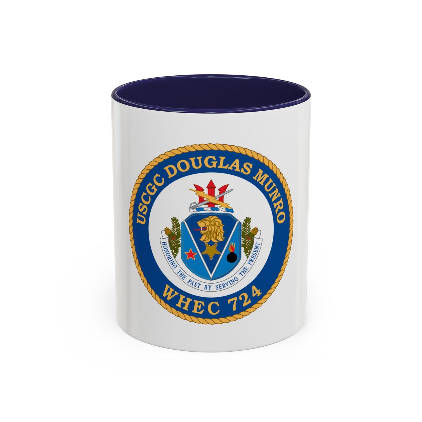 USCGC Douglas Munro (U.S. Coast Guard) Accent Coffee Mug