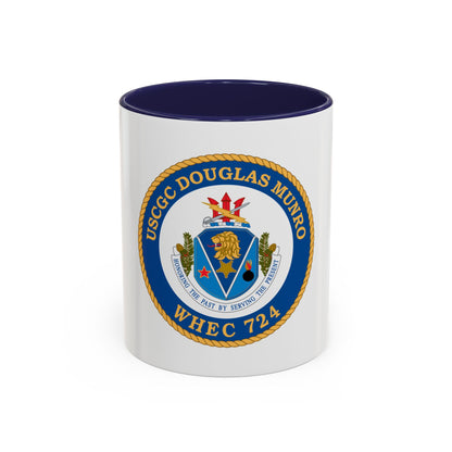 USCGC Douglas Munro (U.S. Coast Guard) Accent Coffee Mug