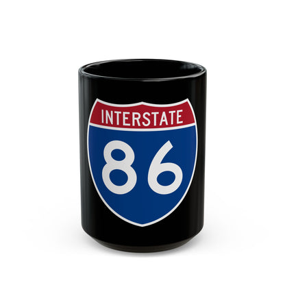 Interstate 86 Pennsylvania New York (U.S. Highways) Black Coffee Mug