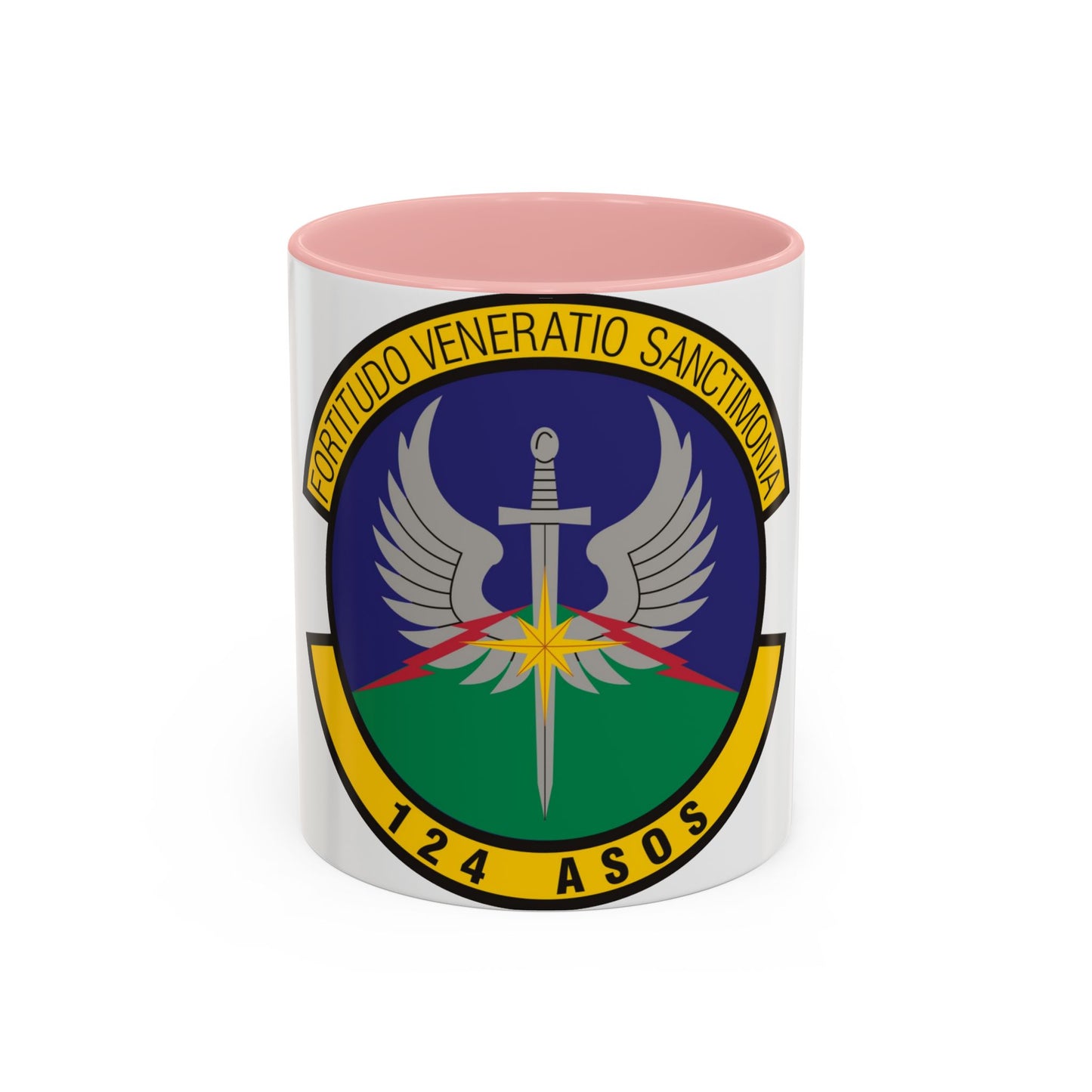 124th Air Support Operations Squadron (U.S. Air Force) Accent Coffee Mug