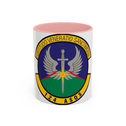 124th Air Support Operations Squadron (U.S. Air Force) Accent Coffee Mug