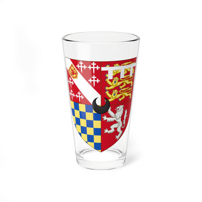 Earl of Suffolk COA (England) (Coat of Arms) Pint Glass 16oz