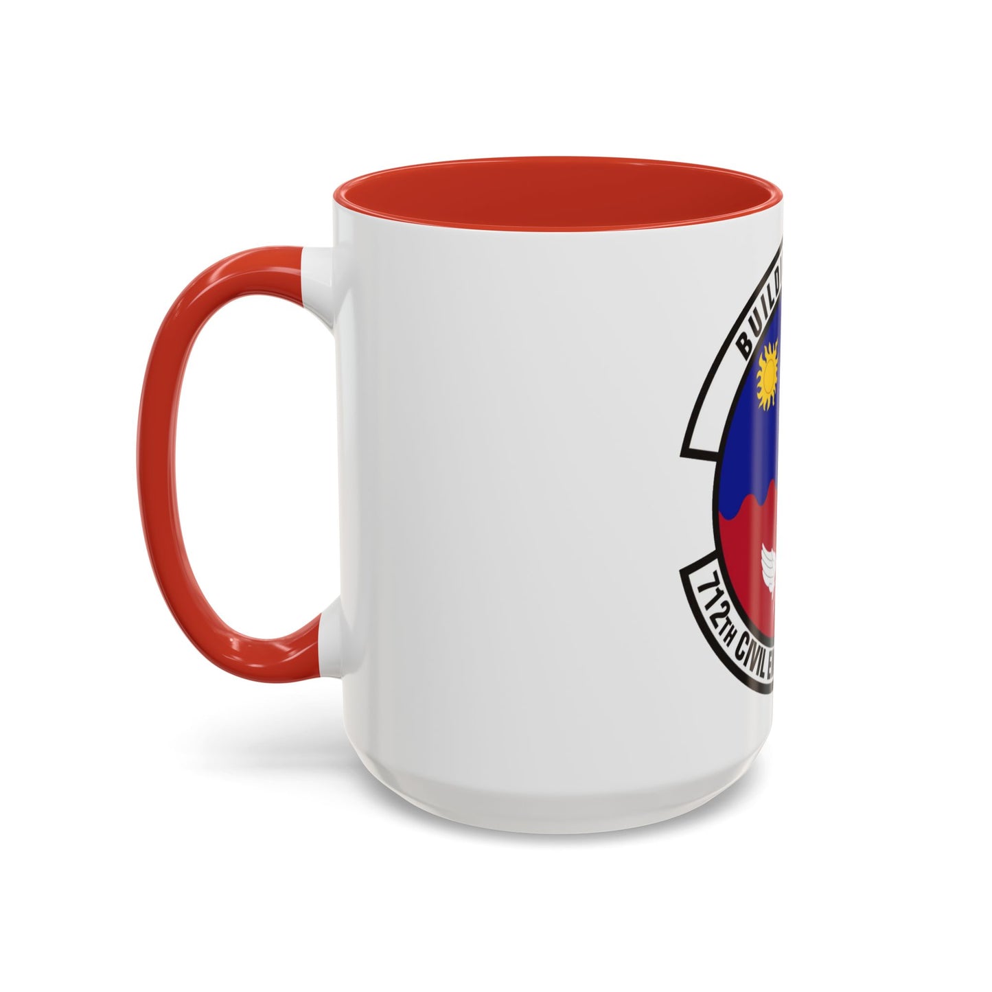 712th Civil Engineer Squadron (U.S. Air Force) Accent Coffee Mug