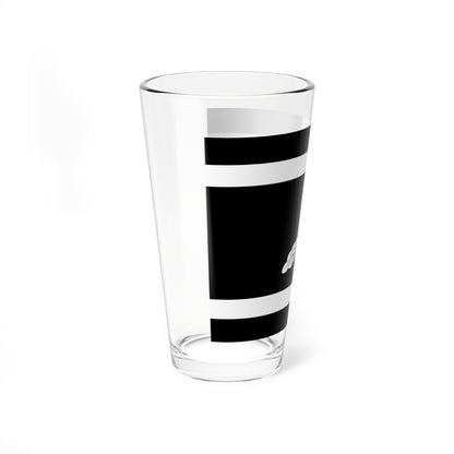 Flag of the Yamauchi Lords of Kouchi in Tosa Province C (Japan) Pint Glass 16oz