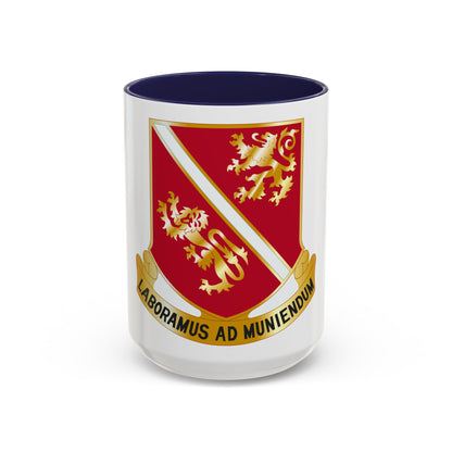 291 Engineer Battalion (U.S. Army) Accent Coffee Mug