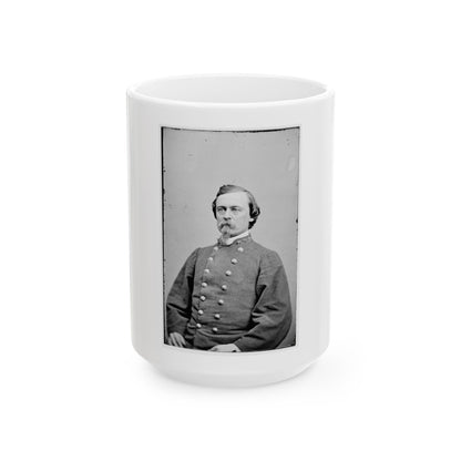 Portrait Of Brig. Gen. Joseph Finegan, Officer Of The Confederate Army (U.S. Civil War) White Coffee Mug