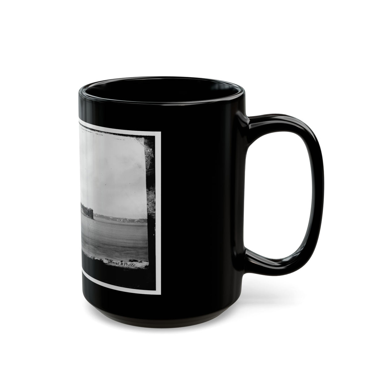 Fort Sumter 001 (U.S. Civil War) Black Coffee Mug