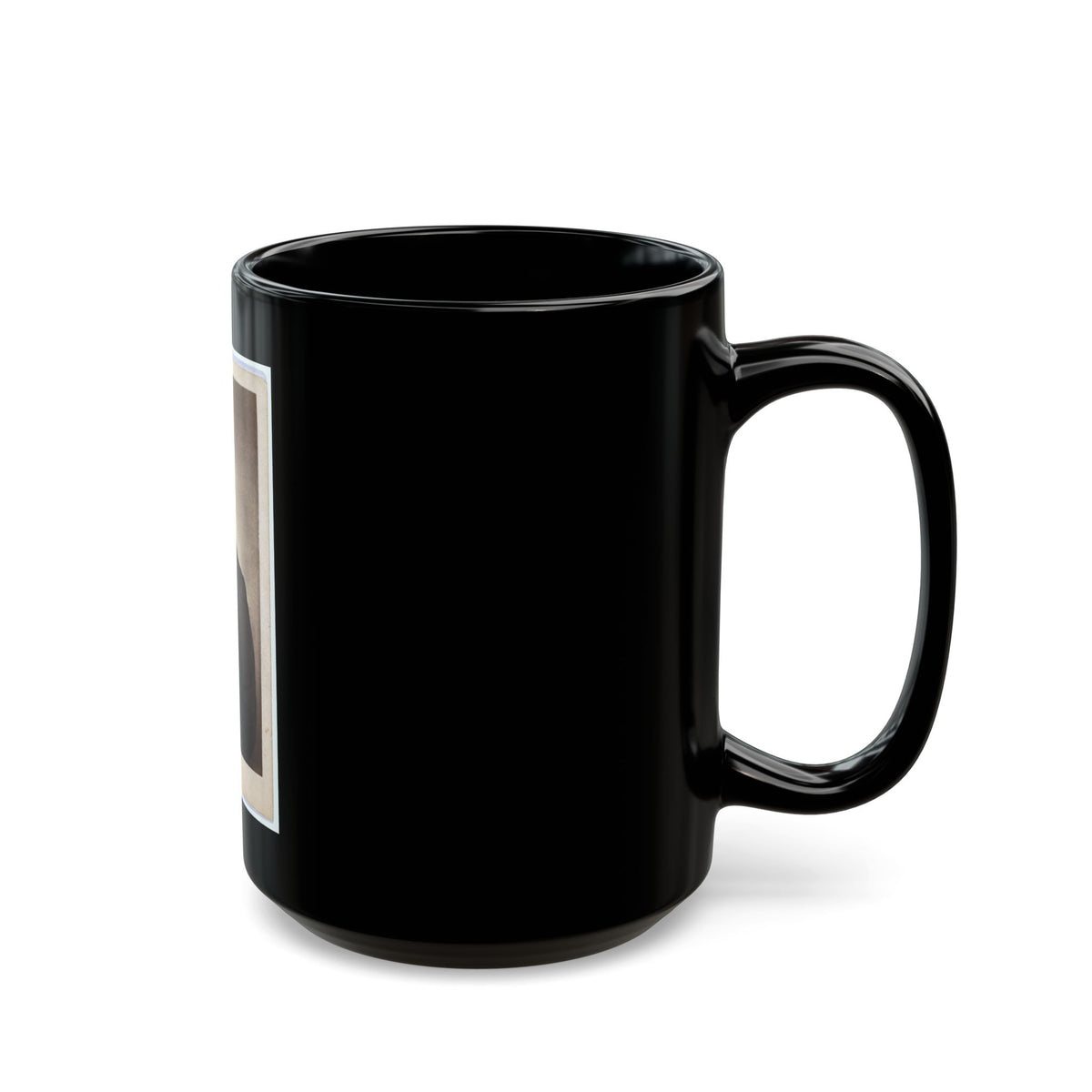 Col. Edward D. Baker, 1811-1861 (U.S. Civil War) Black Coffee Mug