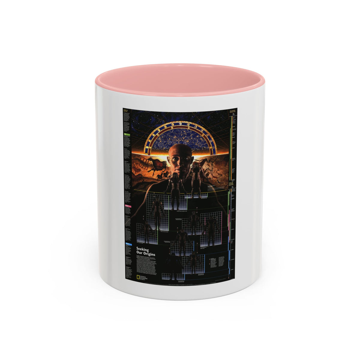 Seeking Our Origins (1997) (Map) Accent Coffee Mug
