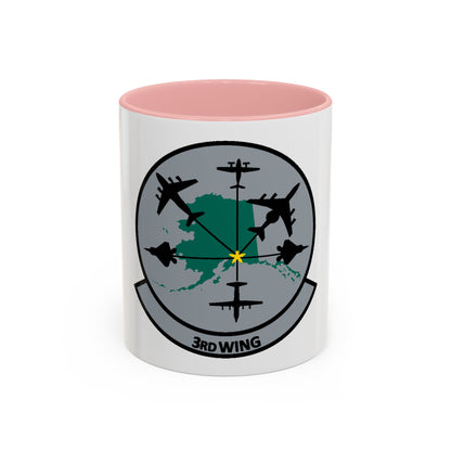 3rd Wing v2 (U.S. Air Force) Accent Coffee Mug