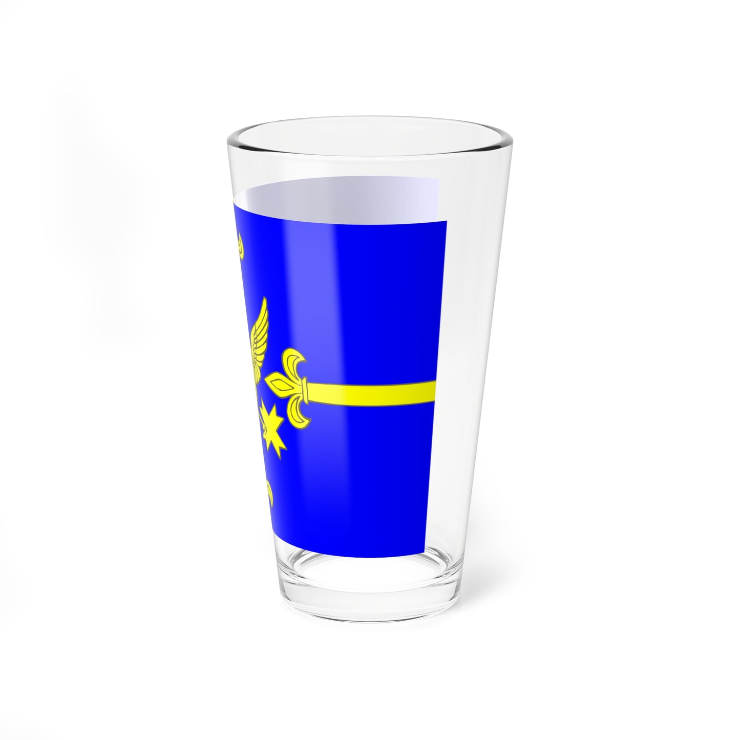 Flag Razmetelevo Leningrad oblast (Russia) Pint Glass 16oz