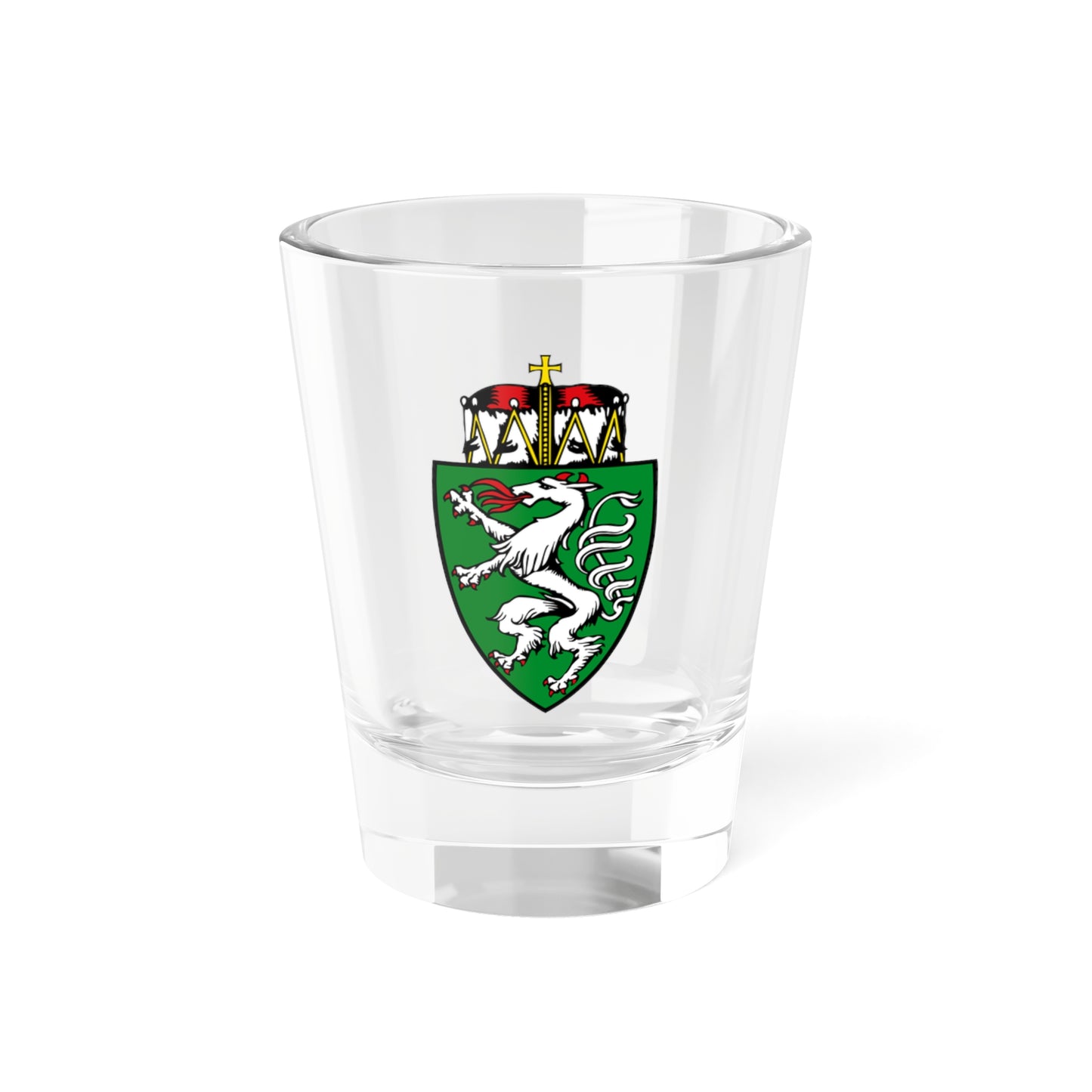 Coat of Arms of Steiermark Austria - Shot Glass 1.5oz