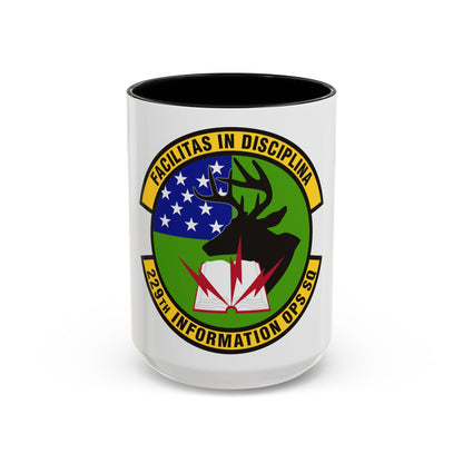 229th Information Operations Squadron (U.S. Air Force) Accent Coffee Mug