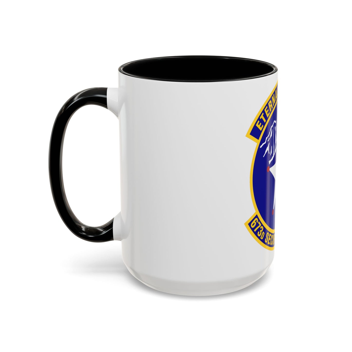 673 Security Forces Squadron PACAF (U.S. Air Force) Accent Coffee Mug