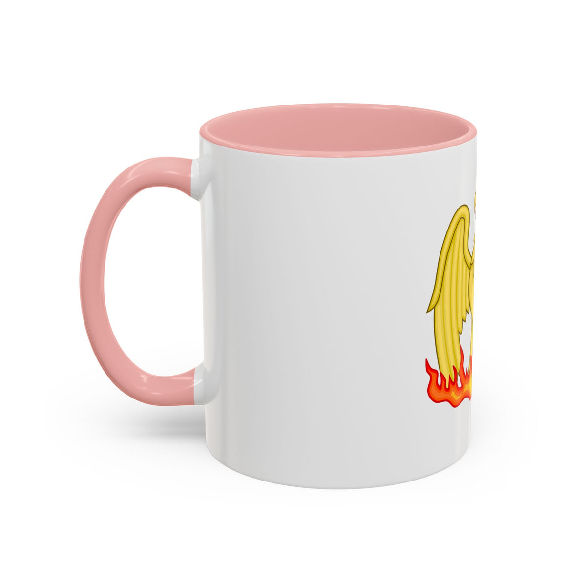 Phoenix Badge of Elizabeth I - Accent Coffee Mug
