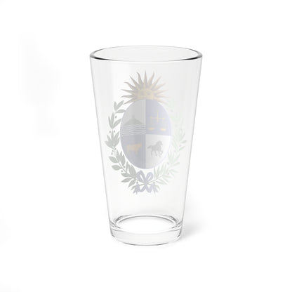 Coat of arms of Uruguay (Uruguay) (Coat of Arms) Pint Glass 16oz
