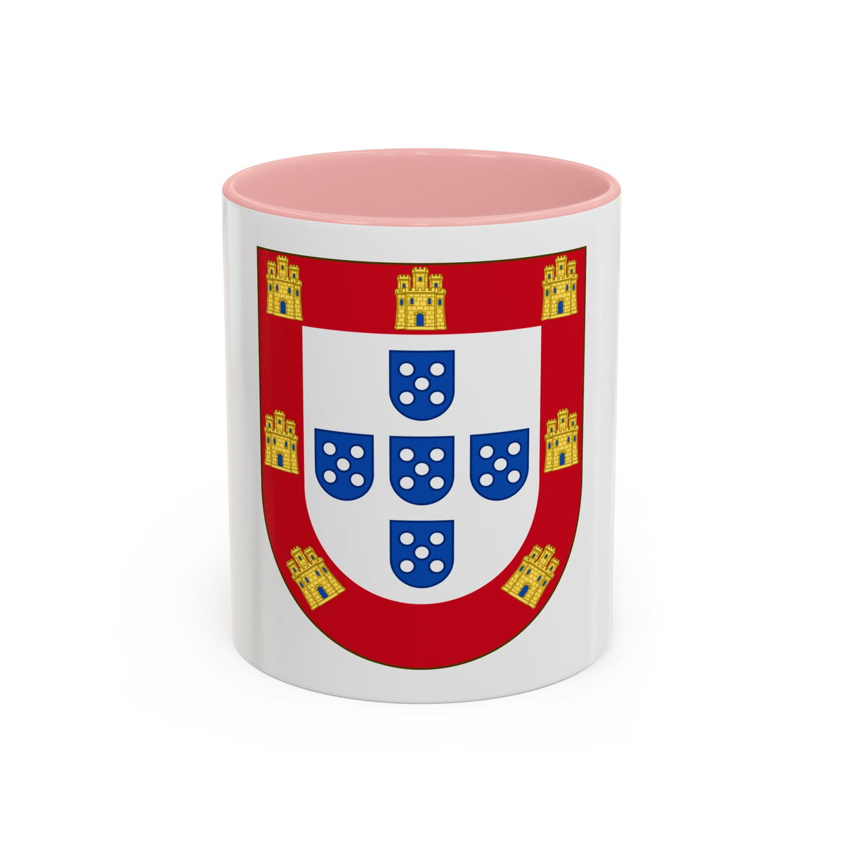 Royal Arms of Portugal - Accent Coffee Mug