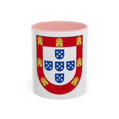Royal Arms of Portugal - Accent Coffee Mug