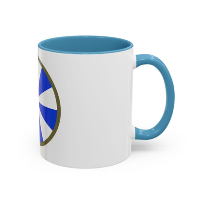 US 11th Infantry Division (U.S. Army) Accent Coffee Mug