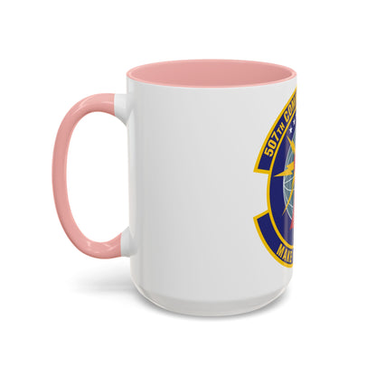 507th Communications Flight (U.S. Air Force) Accent Coffee Mug