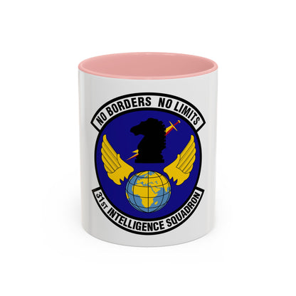 31 Intelligence Squadron ACC (U.S. Air Force) Accent Coffee Mug